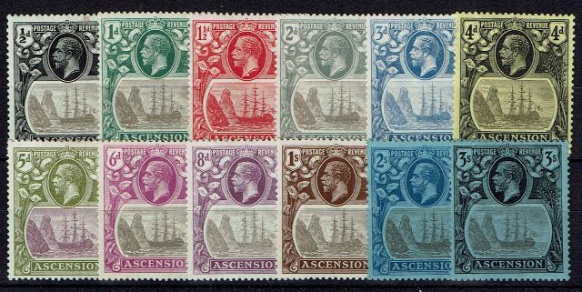 Image of Ascension SG 10/20 VLMM British Commonwealth Stamp